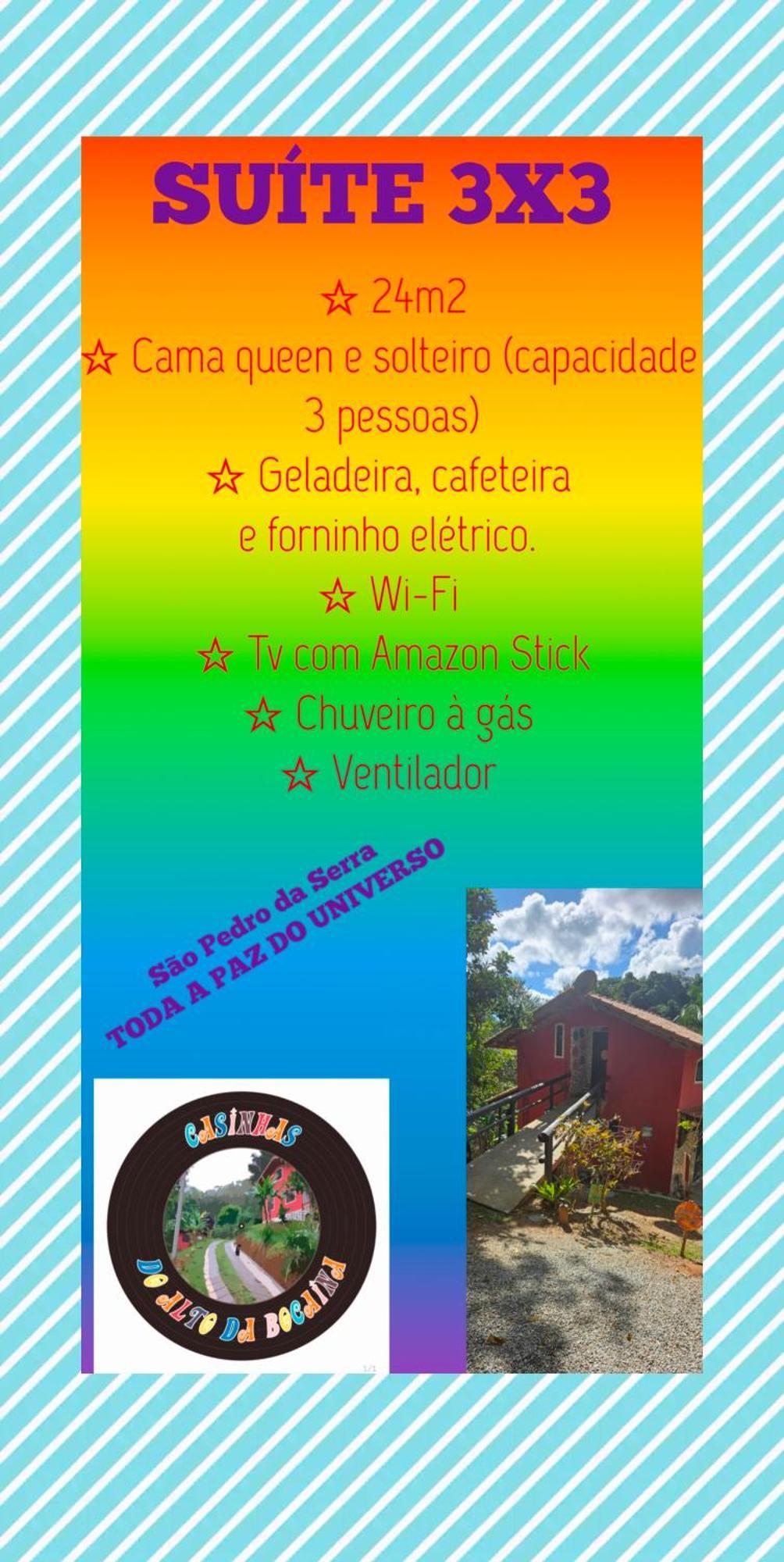 Suites Casinha Do Alto Da Bocaina Sao Pedro da Serra  Pokoj fotografie